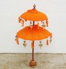 Table Balinese Umbrella Double Orange