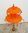 Sombrilla Balinesa Mesa Doble Naranja