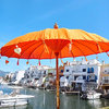 Orange Balinese Umbrella Ø180 Folding Mast
