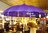 Purple Balinese Umbrella Ø180 Folding Mast
