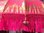 Pink Gold  185ØDe Luxe Balinese Umbrella Fringe