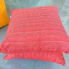 Red  Square Cushion