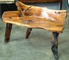 Teak Root Bench