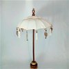 Cream Table Balinese Umbrella