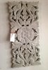 White handcarved Panel