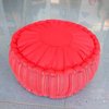 Round  Red Meditation Cushion