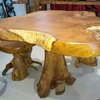 YTeak Root Dining Table