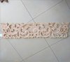 White Handcarved Panel