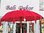 Red Balinese Umbrella Ø 130 Folding Mast