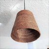 Small Ratan Ceiling Lamp