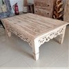 Recycled Carved Teak Table