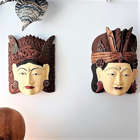 Balinese Couple Mask A