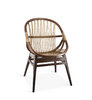 Oval Rattan Armchair