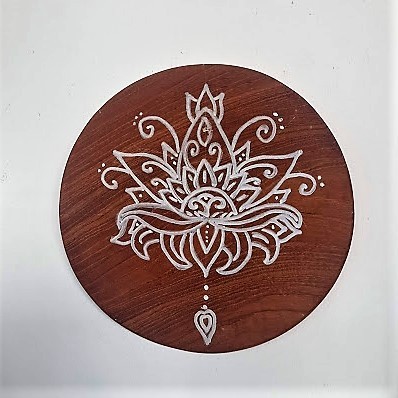 Decoración Pared Flor Loto