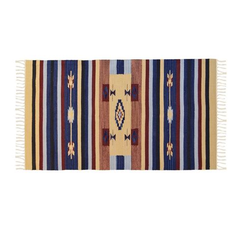 Alfómbra Rectangular Azul