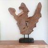 Escultura  sobremesa Raíz  Teca
