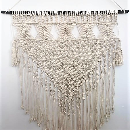 Decoración Cabezal Macramé