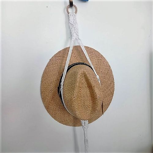 Macrame  Hanger Hat