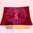 Dark Red/Beige Zafu Cushion